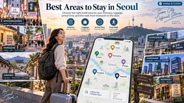 旅客在首爾使用大眾交通的代表圖片